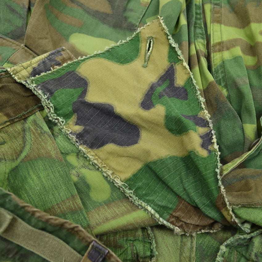 70's U.S.ARMY ERDL×LC ミックスリーフ パンツ スペシャル ... SMALL-SHORT
