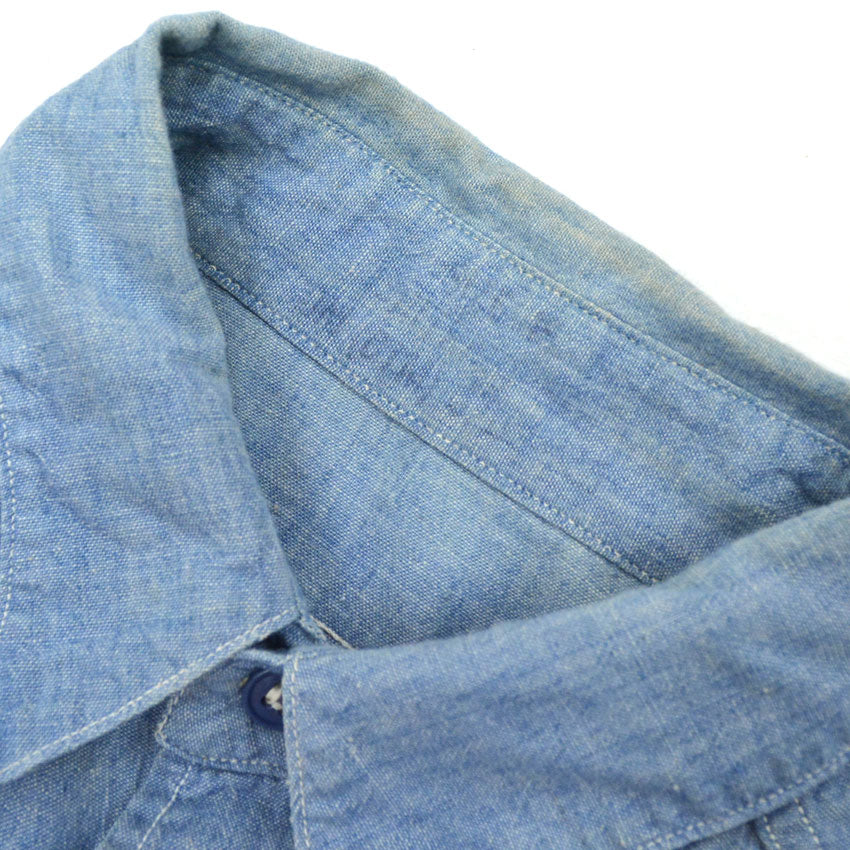 1940s US Navy WWII Chambray Shirt...
