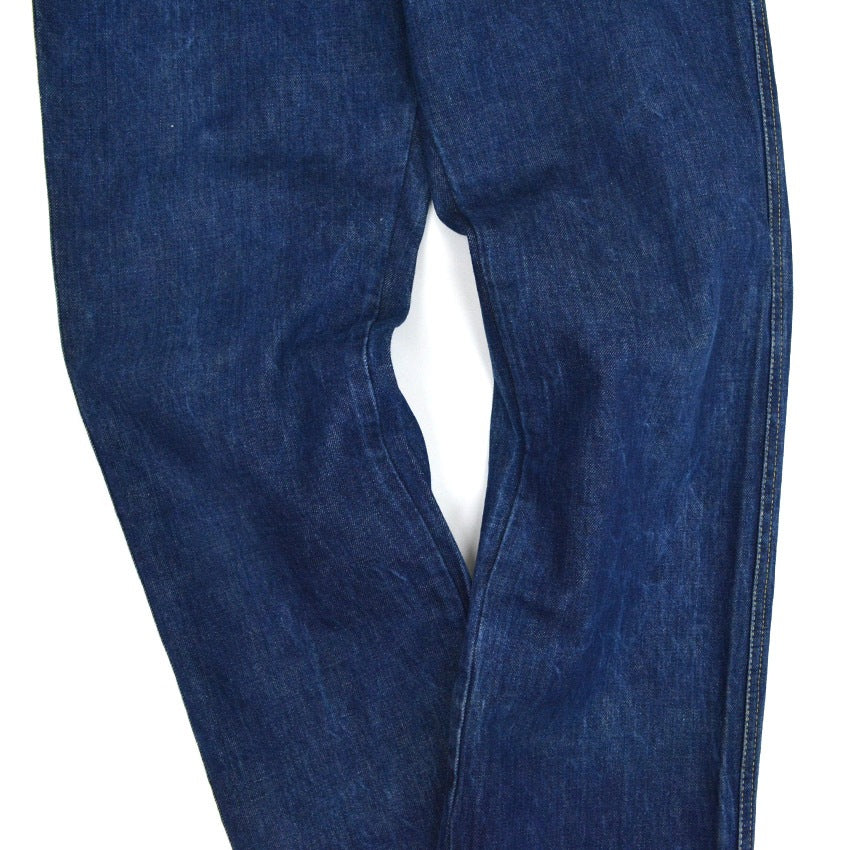 70's Lee 244-1347 デニムブッシュパンツ ストレート 濃紺 ...W34×L32
