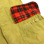 ~50's RED HEAD Hunting Zip-Up Vest Olive Green...