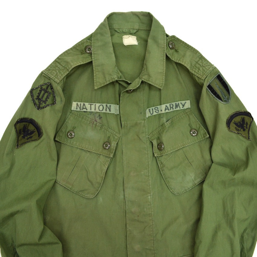 60's US ARMY Jungle Fatigue First... S