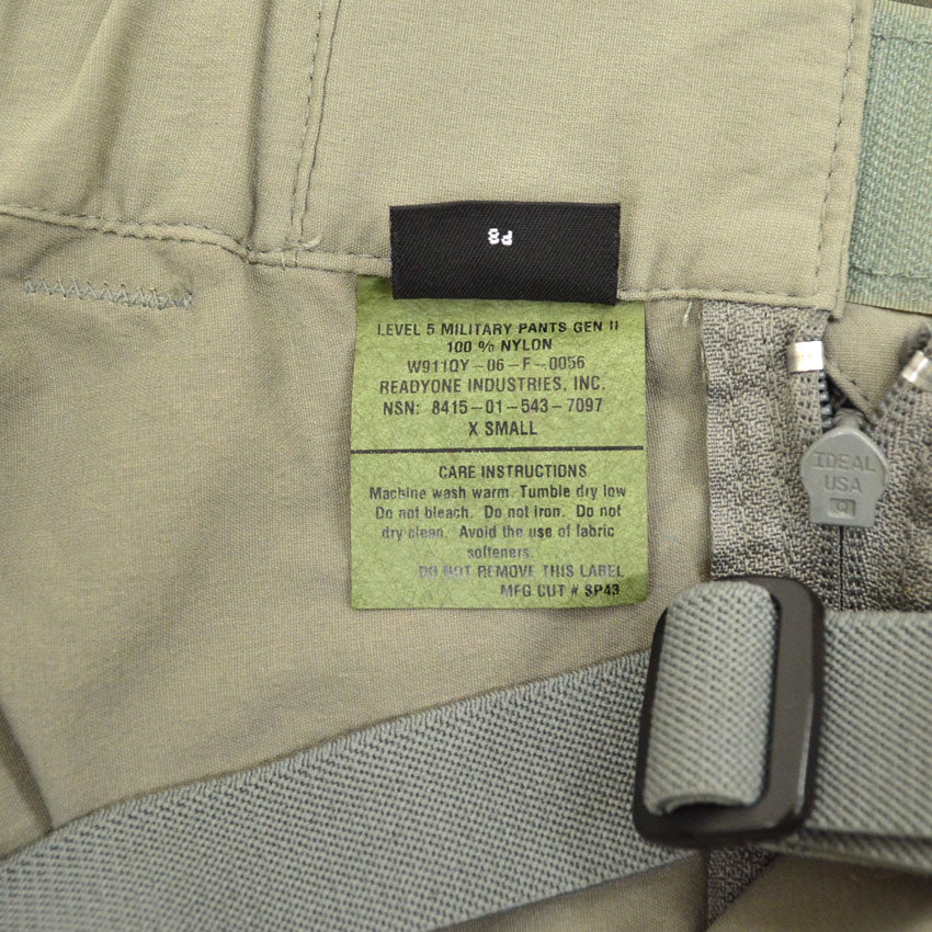 デッドストック Patagonia パタゴニア PCU Gen2 Level5 Pants ...XS!!