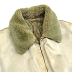 50's B-15 Type Silver Satin Jacket ...As-Is