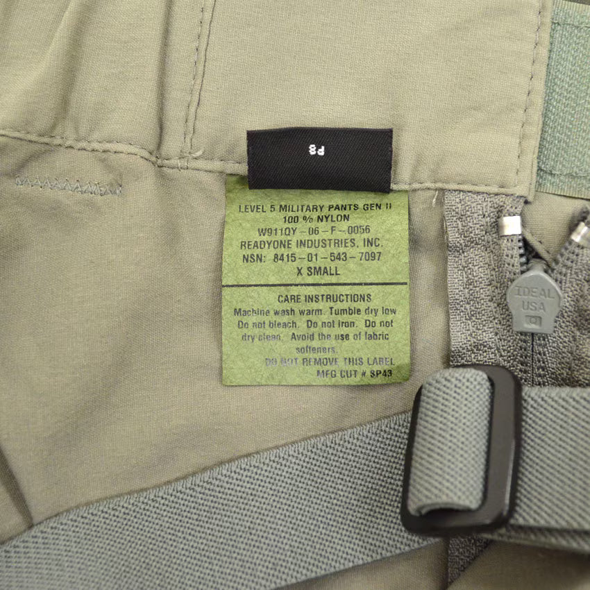 デッドストック Patagonia パタゴニア PCU Gen2 Level5 Pants ...XS!!