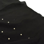 Old Polka Dots Black & Silver Scarf...