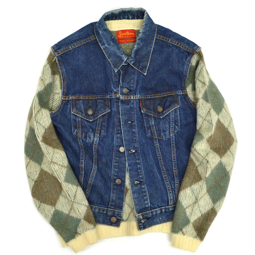 60's Levi's 70505 BIG-E Cut-off Big Size... 46