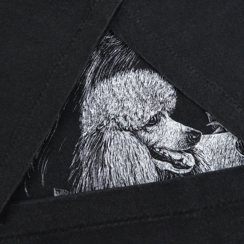 90's ONEITA Poodle T-shirt... L