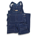 ~90's Deadstock BIGMAC Double Knee Denim Overalls with Apron ...36x34