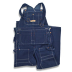 ~90's Deadstock BIGMAC Double Knee Denim Overalls with Apron ...36x34