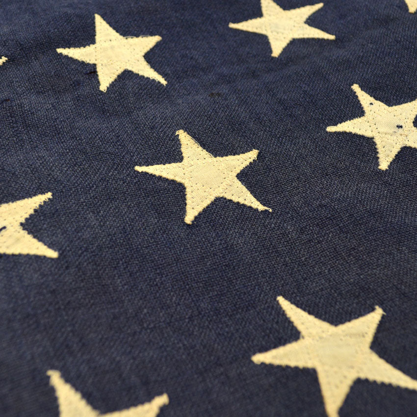 Vintage 48 Star American Flag All Wool with Sewn Stars ... 85cm×142cm
