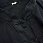 ~90's Kung Fu Shirt, All Black, Cotton...