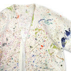 〜80's High sense of beauty Hand Painted Cotton Cardigan ...