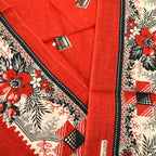 1880's~ MARTHA. WASHINGTON. SH GREENE & SONS. TURKEY RED BANDANA...