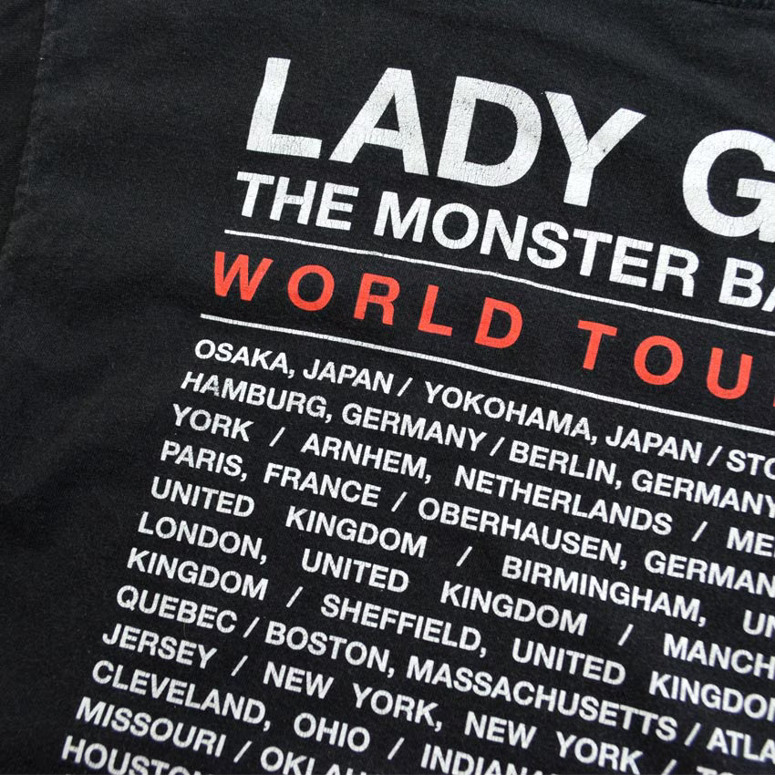 LADY GAGA 'THE MONSTER BALL TOUR' T-shirt...