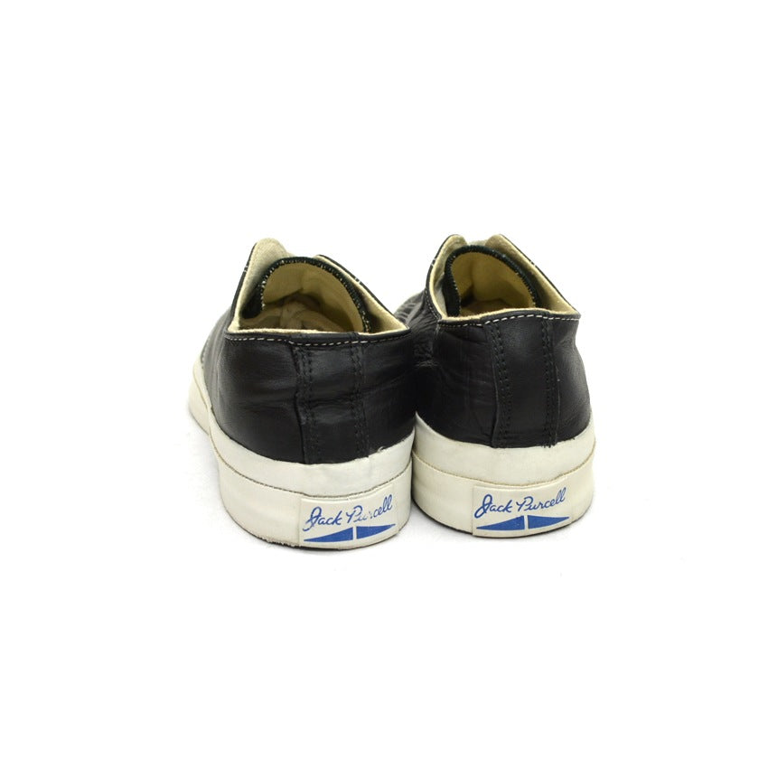 90's CONVERSE ジャックパーセル レザー ブラック 箱付き ... 8
