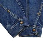 60's Wrangler 24MJZ Denim Jacket Dark... 44
