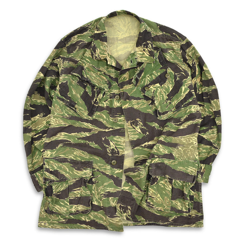 80's- TIGER STRIPE PRODUCTS Jungle Fatigue Jacket... M