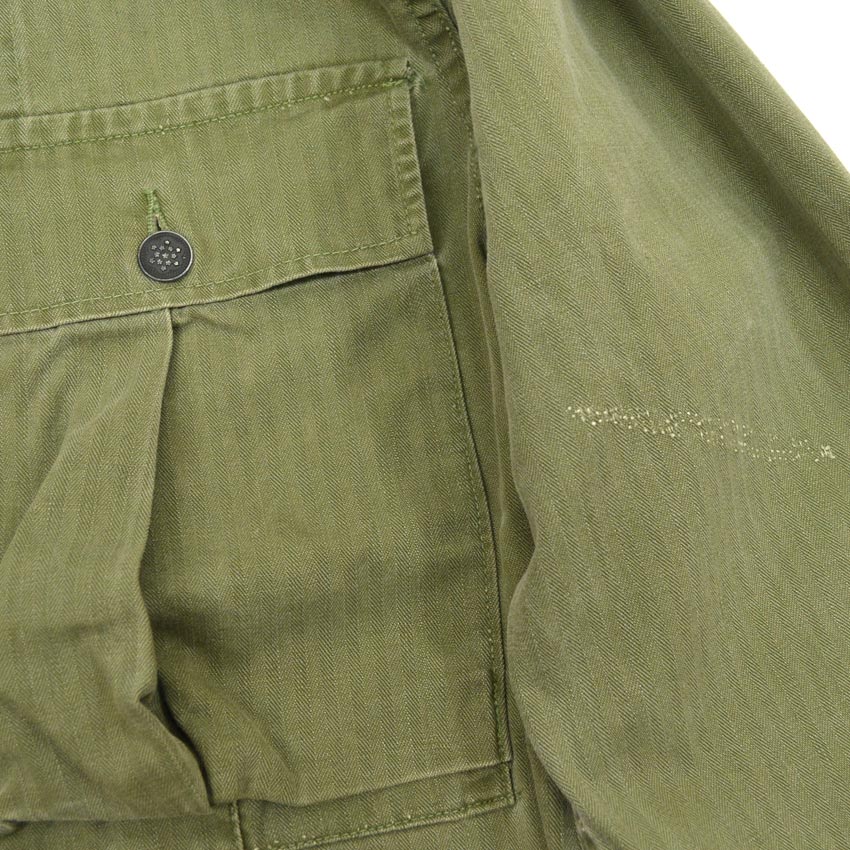 1940s US ARMY M-43 HBT Jacket ... Size 38R