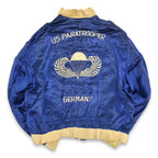 60's~ GERMANY TOUR AIR BORNE US PARATROOPER JACKET ... about XL