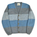 60's Atkinson THREE COLAR MOHAIR CARDIGAN... L