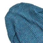 80s LAND'S END Irish-made marble-colored hand-knitted sweater...