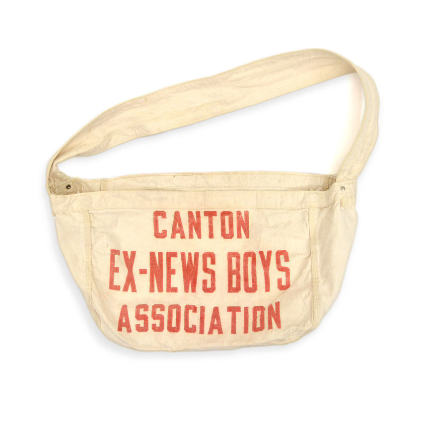 OLD CANTON EX-NEWS BOYS ASSOCIATION DELIVERY BAG...