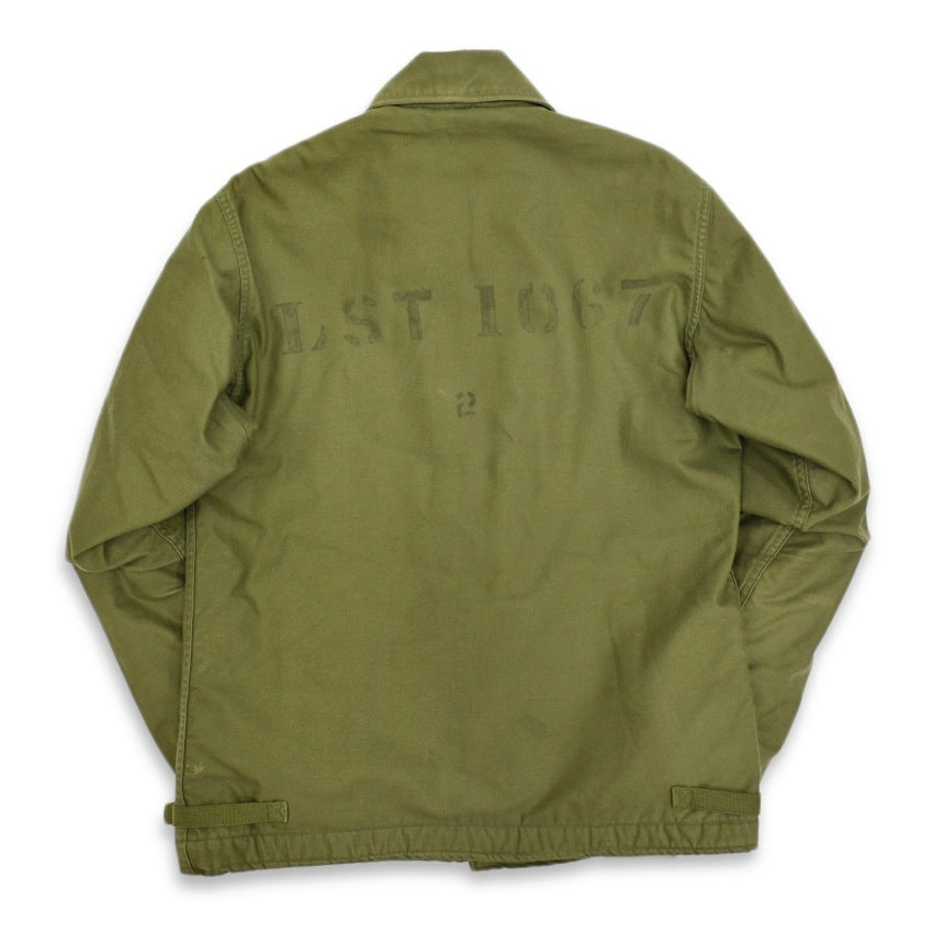60's US Navy A-2 Early Jacket with South Vietnam Junk Force Patch ... M