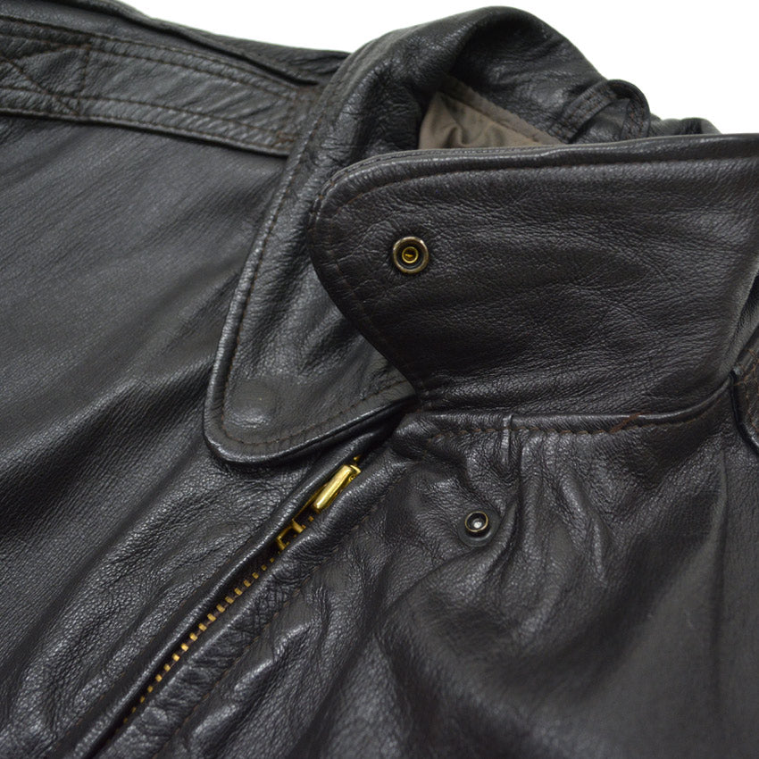 1980's USBP OFFICIAL LEATHER JACKET...42L