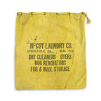 Circa 1930's McCOY LAUNDRY CO. Cotton Bag...