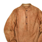 1960's~ NUBUCK LEATHER PULLOVER SHIRTS...
