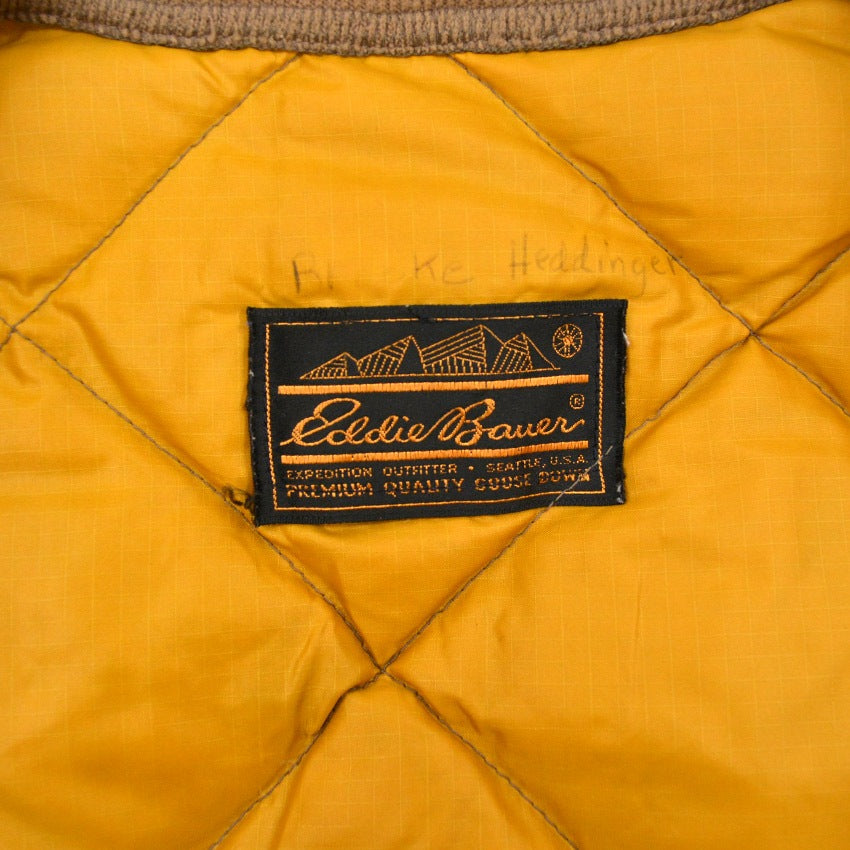 1980's Eddie Bauer Diamond Quilted Down Jacket...