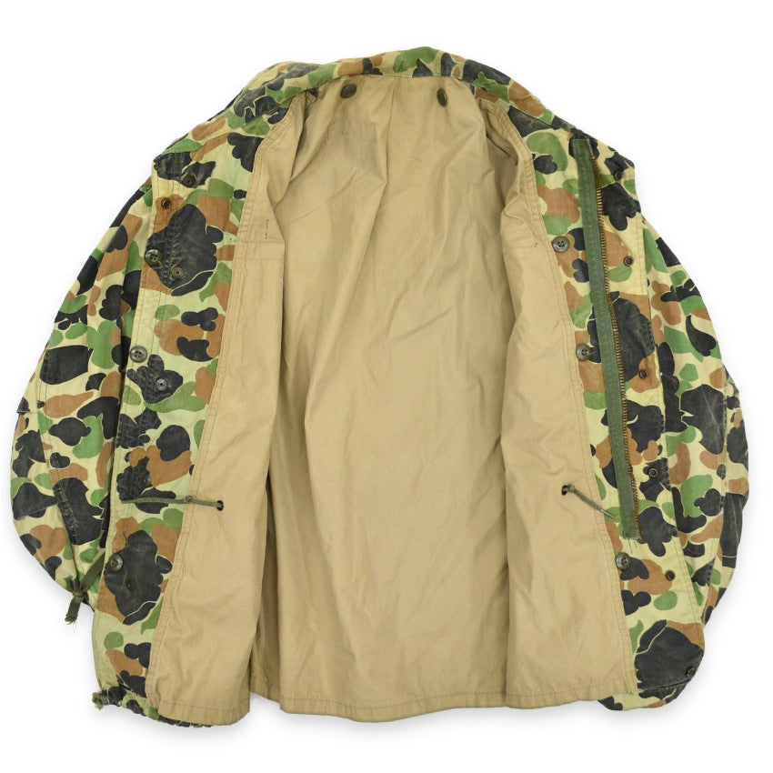 ~1970's M-65 Duck Hunter Camo Jacket Special Force...