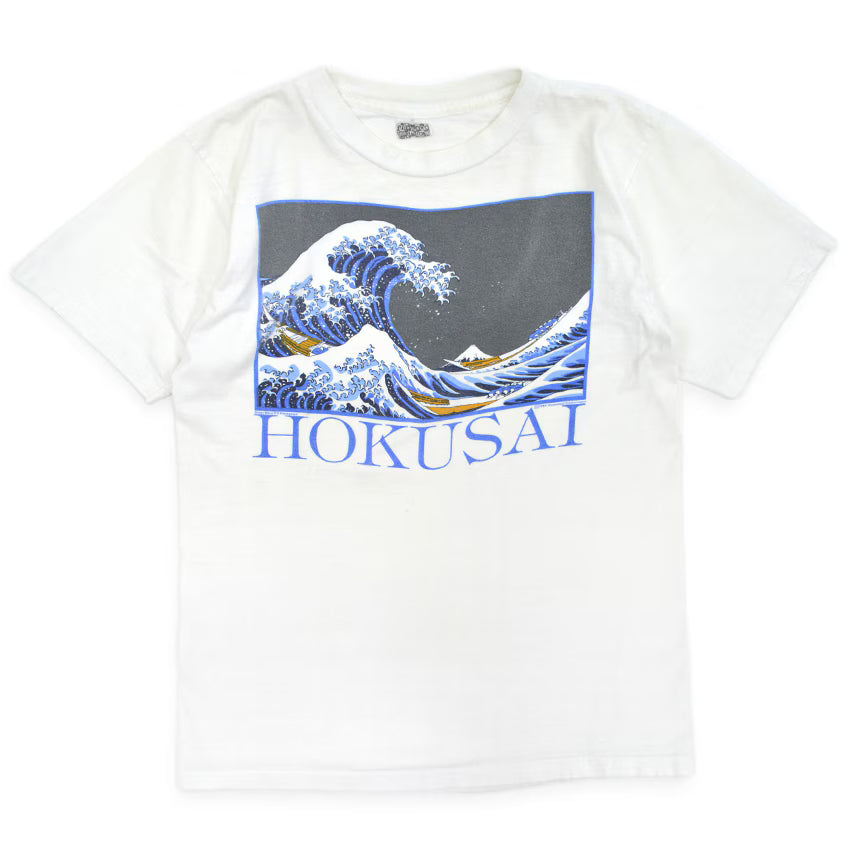 1980s Wildwood Productions Hokusai's The Great Wave off Kanagawa T-shirt... L
