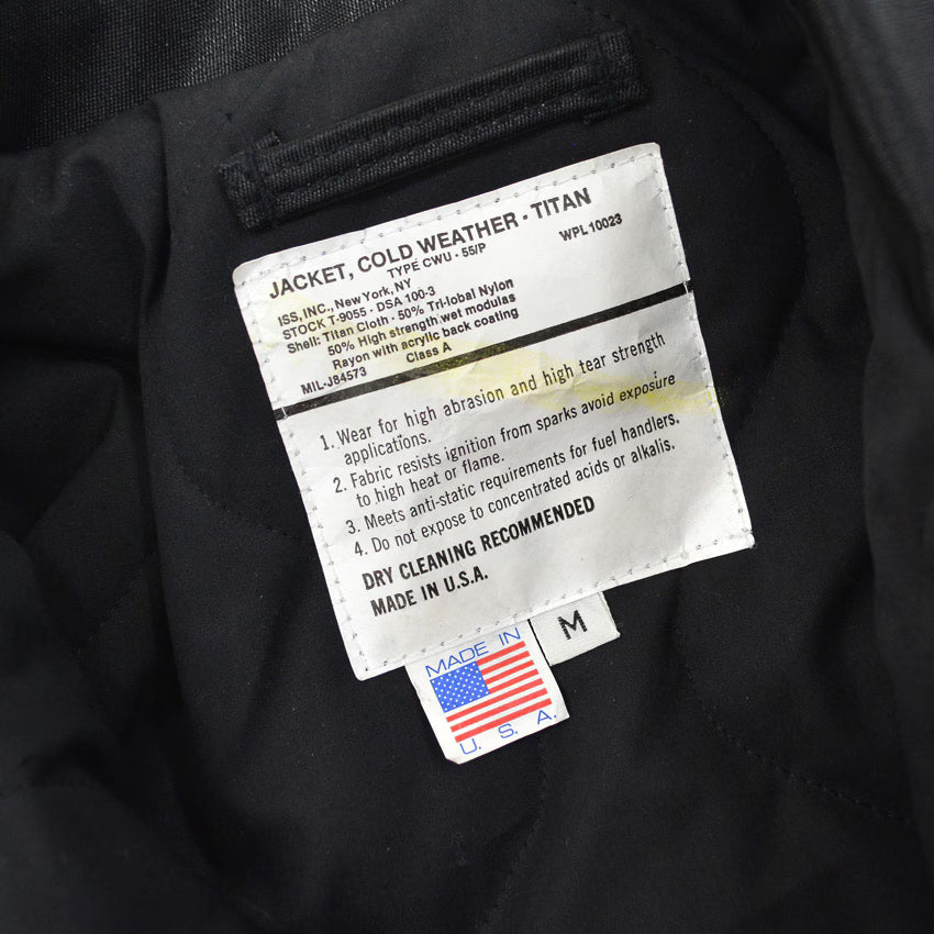1980's Deadstock I.SPIEWAK & SONS, INC. CWU55/P FLIGHT JACKET ... M