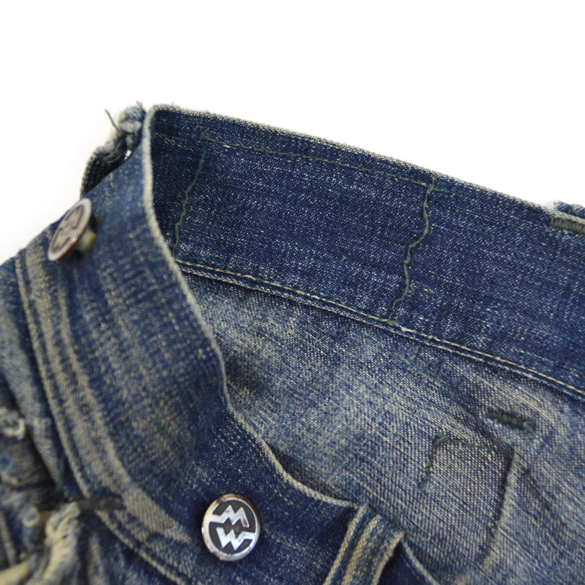 1930's Montgomery Ward Buckle Back Denim Pants... W32 L29.5