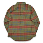 1990's DEADSTOCK LAND'S END LIGHT FLANNEL B/D SHIRT ... M
