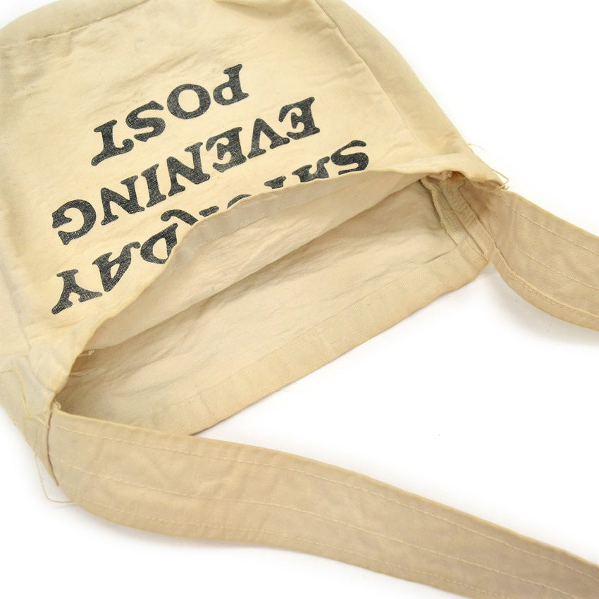 OLD THE SATURDAY EVENING POST DELIVERY BAG...