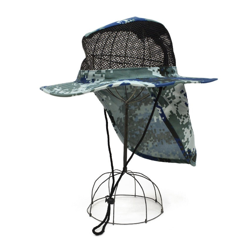 DIGITAL CAMO MESH SUNSHIELD HAT...XL
