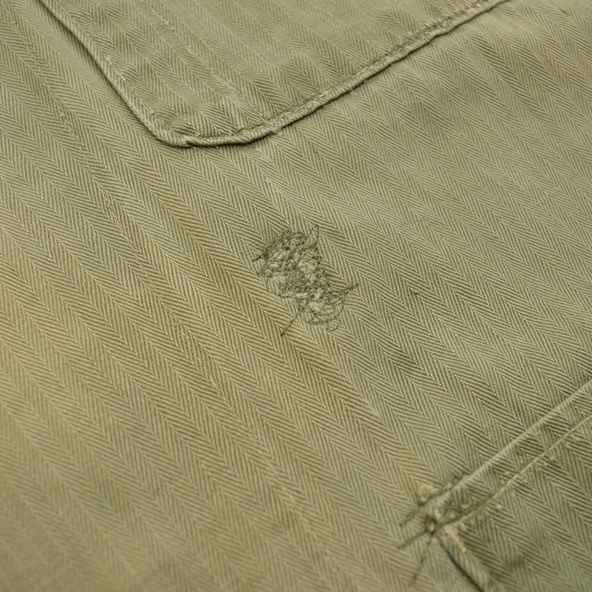 1940's U.S.M.C. P-41 HBT JACKET BLEACH CAMO ... Fits like 36