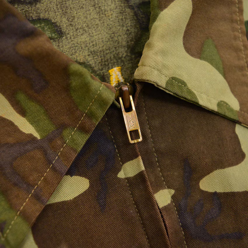 ~1970's USMC VIETNAM WAR SKULL EMBROIDERY TOUR JACKET...
