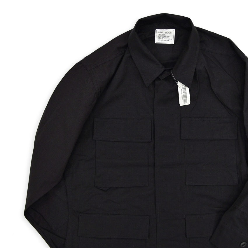 1990's Deadstock USARMY BLACK 357 BDU JACKET... SS