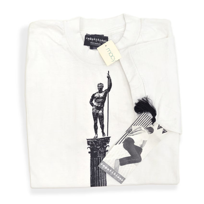 1990's DEADSTOCK repetitions robert stadnycki ART PRINT T-SHIRT ... L