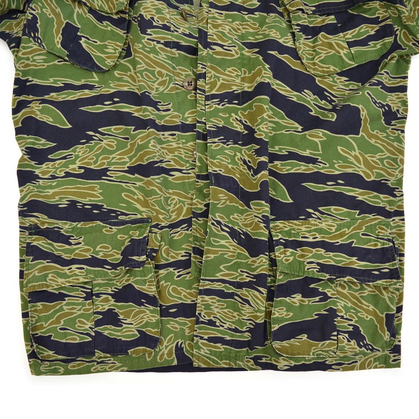 1960's〜 JUNGLE FATIGUE JACKET TYPE 2nd TIGER STRIPE LOCAL MADE ...