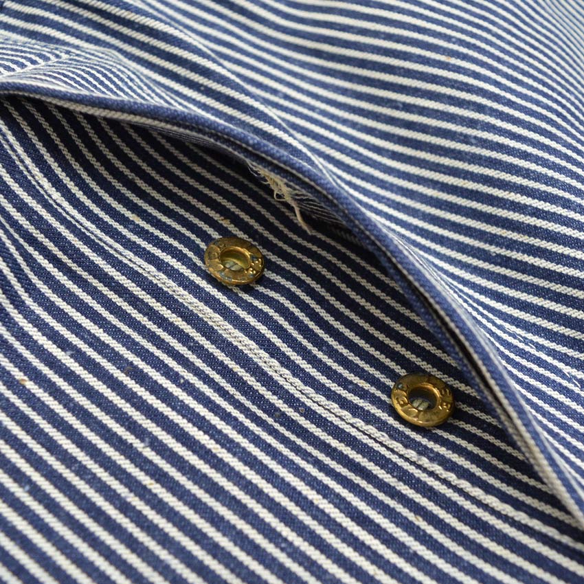 〜1960's DEADSTOCK Lee 98SB HICKORY STRIPE OVERALL ... W36 L29