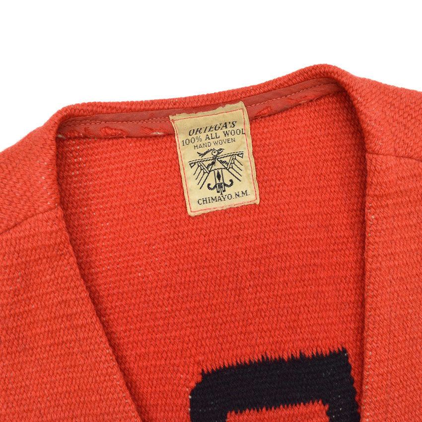 〜1960's ORTEGA'S HAND WOVEN CHIMAYO VEST ...