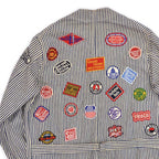 〜1950's EXPRESS STRIPE RAILROAD MEMORIAL ENGINEERS JACKET ...