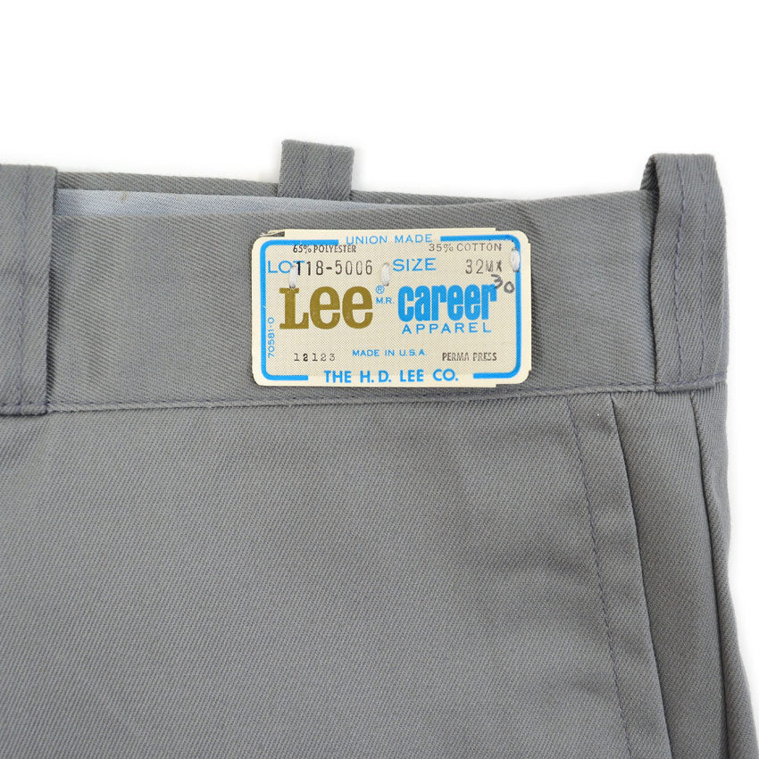 1970's DEADSTOCK Lee CHETOPA TWILL WORK PANTS... W32 L30