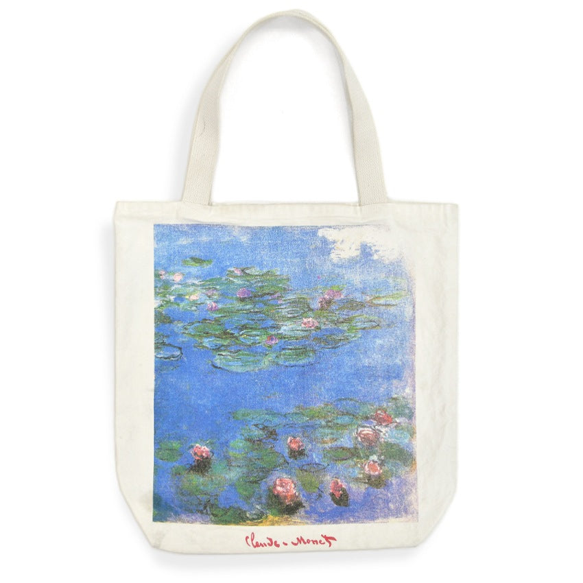 1990's STAFFORD BLAINE モネ 睡蓮 ART TOTE BAG ...