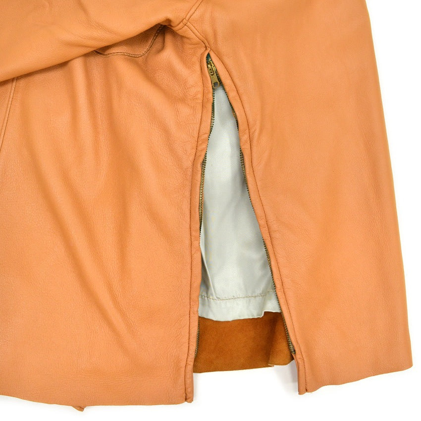 ~1960's MIDWESTERN SPORT TOGS DEERSKIN LEATHER SHIRT... 38