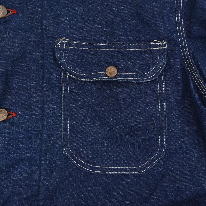 〜1960's BIGMAC DENIM COVERALL WITH BLANKET MINT ... 40